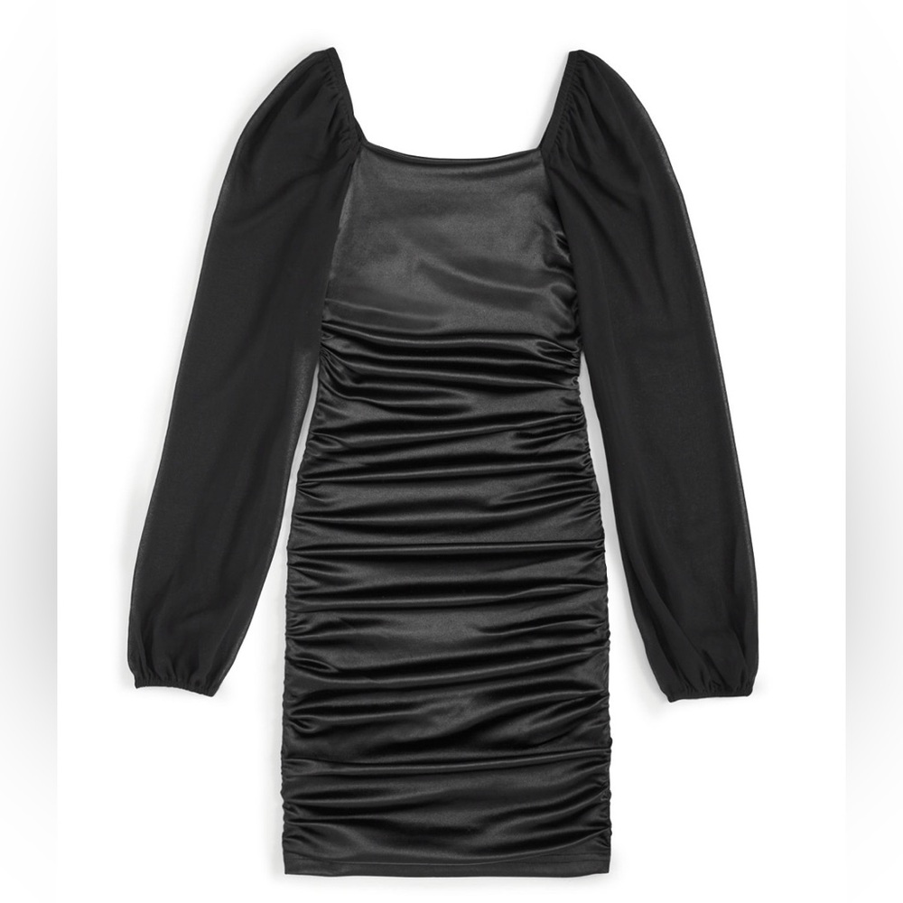 With Jules - Black Long Sleeve Dress for Kids